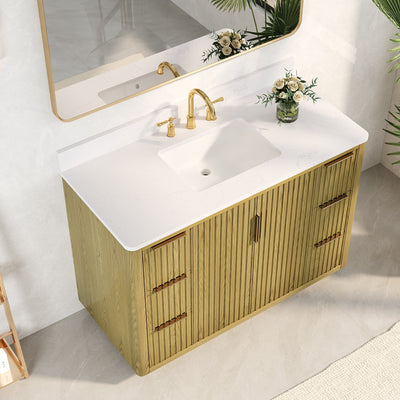 Single Bathroom Vanity with Sink