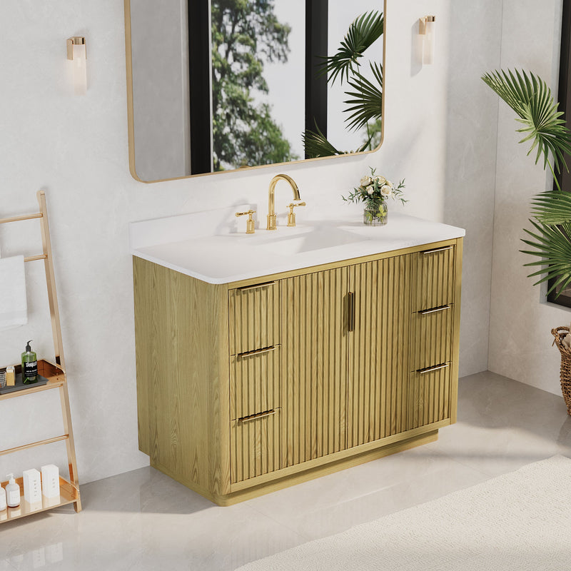 Solid Wood Bathroom Vanity