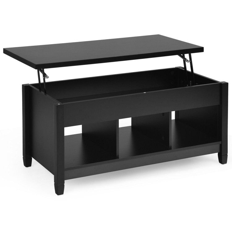 Lift Top Coffee Table with Hidden Storage Compartment