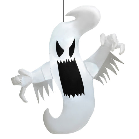 Inflatable Halloween Hanging Ghost Decoration with Built-in LED Lights