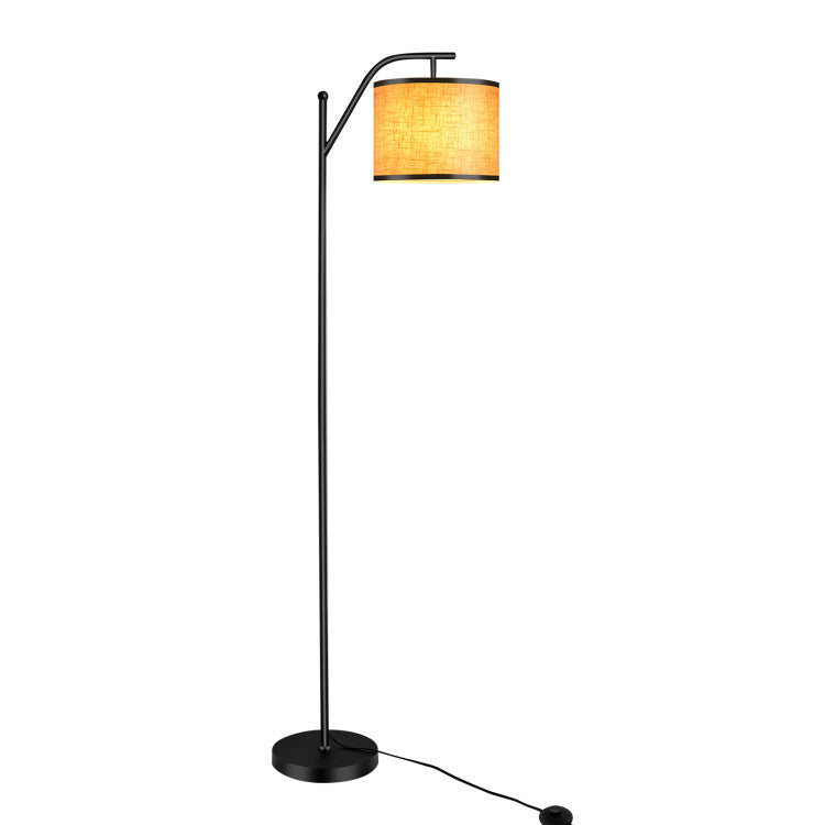 Standing Floor Lamp with Adjustable Head for Living Room and Bedroom