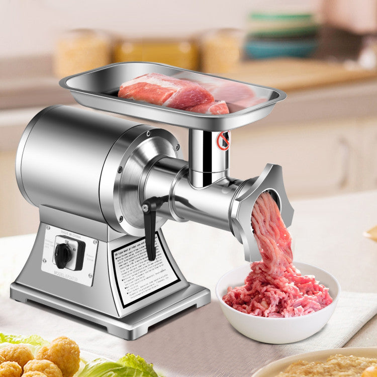 Heavy Duty 1.5HP 1100W 550LB/h Commercial Grade Meat Grinder