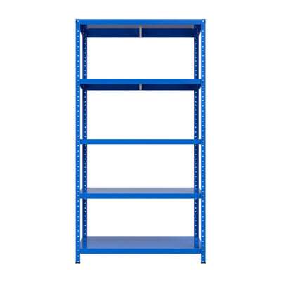 5-Tier Metal Utility Storage Rack for Free Combination--Blue