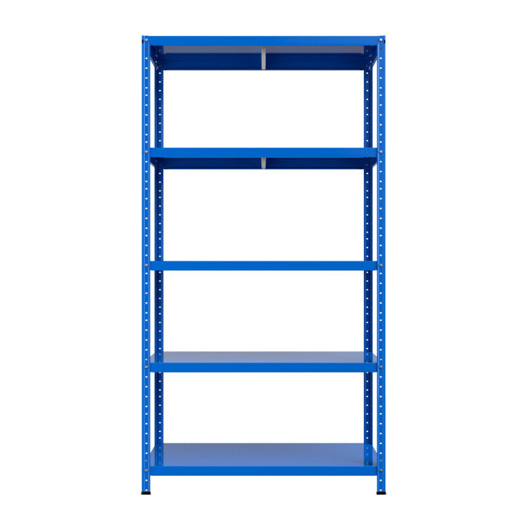 5-Tier Metal Utility Storage Rack for Free Combination--Blue