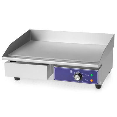 Commercial Electric Griddle with 122℉-572℉ Adjustable Temperature Control