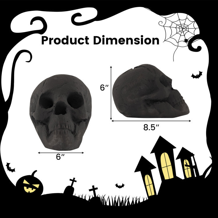 Halloween Fire Pit Skull Halloween Decoration