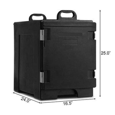 81 Quart Capacity End-loading Insulated Food Pan Carrier