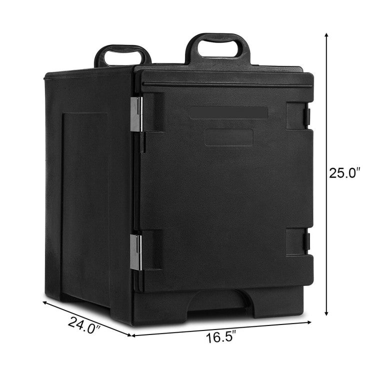 81 Quart Capacity End-loading Insulated Food Pan Carrier