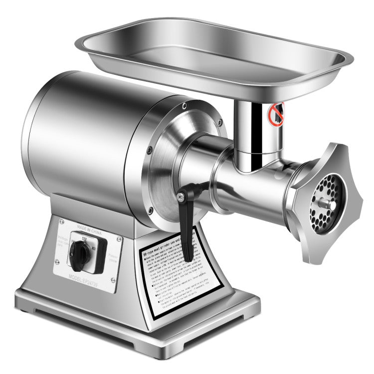 Heavy Duty 1.5HP 1100W 550LB/h Commercial Grade Meat Grinder