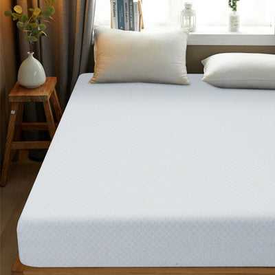 10 Inch Air Foam Pressure Relief Bed Mattress with Jacquard Soft Cover--Twin Size