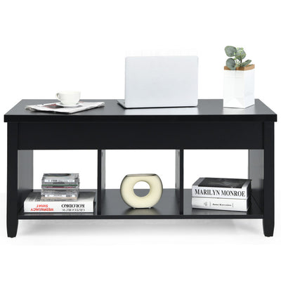 Lift Top Coffee Table with Hidden Storage Compartment