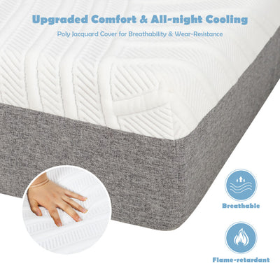 Bed Mattress Gel Memory Foam Convoluted Foam for Adjustable Bed