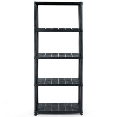 5-Tier Storage Shelving Freestanding Heavy Duty Rack