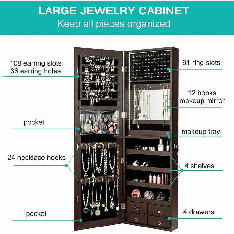 Multipurpose Storage Cabinet with 4 Drawers