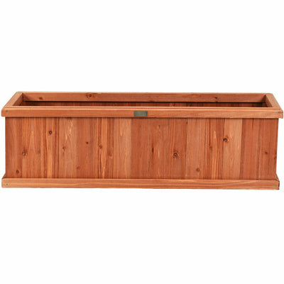 Wooden Decorative Planter Box for Garden Yard and Window