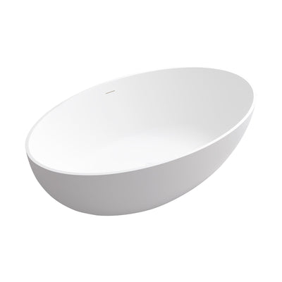 67inch Artificial Stone Solid Surface Freestanding Bathroom Bathtub