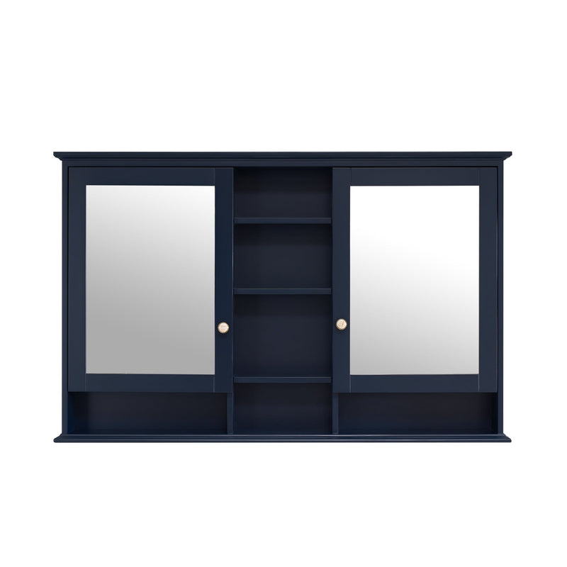 Navy Blue Medicine Cabinet