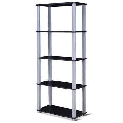 5-Tier Multi-Functional Storage Shelves Rack Display Bookcase