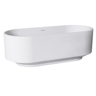 67inch Solid Surface Freestanding Bathroom Bathtub