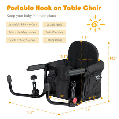 Portable and Folding Clip Fast Hook for High Load