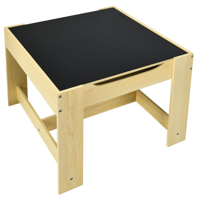 Kids Table Chairs Set With Storage Boxes