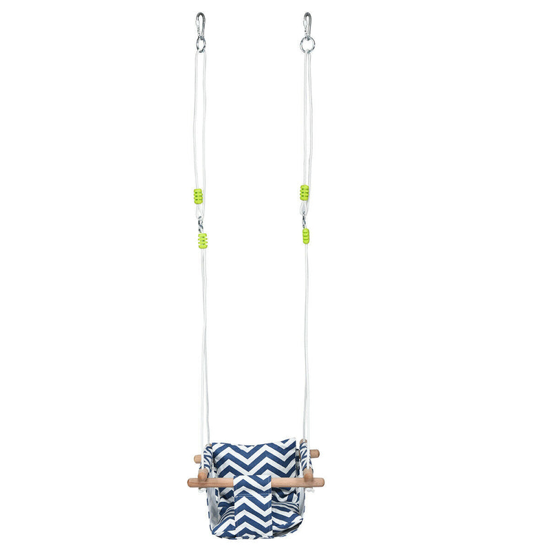 Indoor Outdoor Baby Canvas Hanging Swing