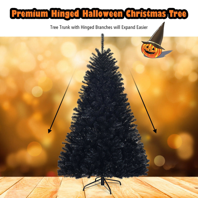 6 ft Hinged Artificial Halloween Christmas Tree