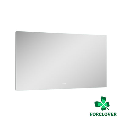 84 in. W x 42 in. H Rectangular Frameless Anti-Fog LED Light Dimmable Bathroom Vanity Mirror in Aluminum