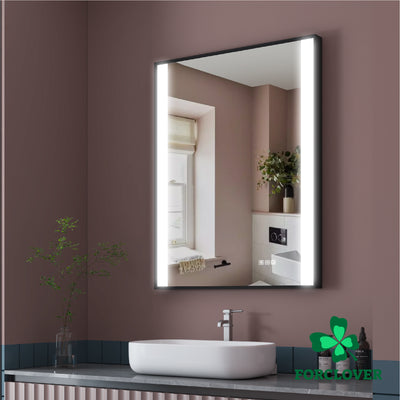 28 in. x 36 in. LED Light Bathroom Mirror with Anti-Fog Function