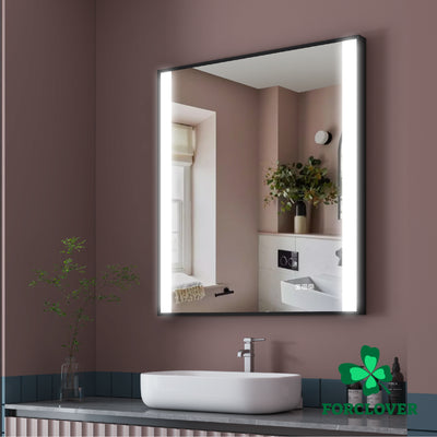 32 in. x 36 in. LED Light Bathroom Mirror with Anti-Fog Function