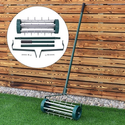 18-inch Garden Lawn Aerator Roller