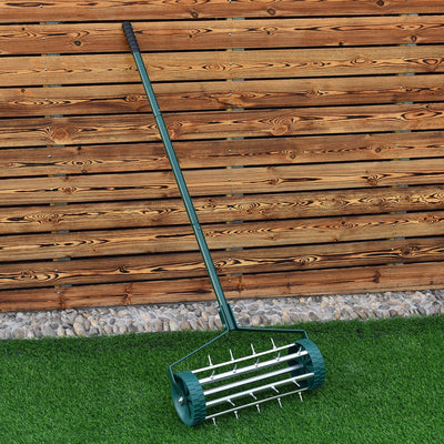 18-inch Garden Lawn Aerator Roller