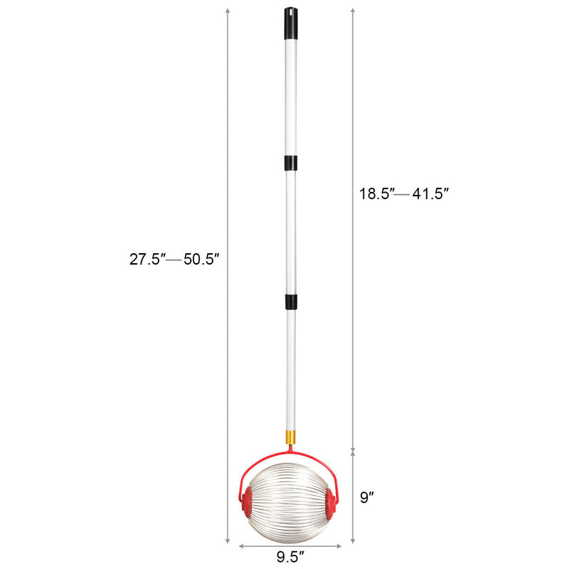 Medium Rolling Nut Gatherer Picks up Balls Nuts and Other Objects