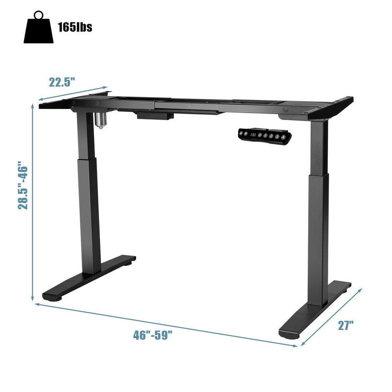 Adjustable Electric Stand Up Desk Frame