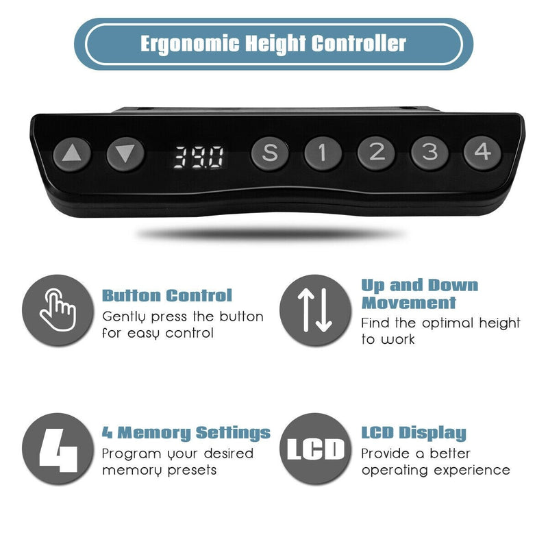 Adjustable Electric Stand Up Desk Frame