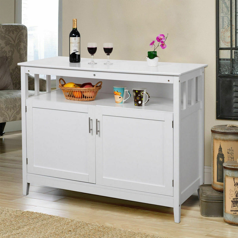 Wooden Kitchen Storage Cabinet Buffet Sideboard