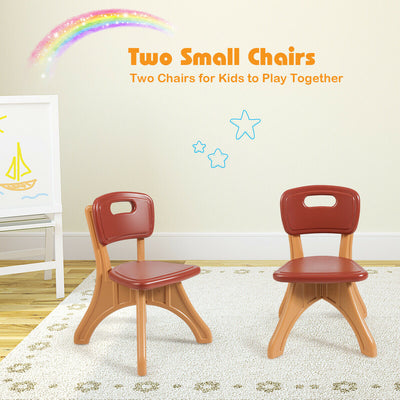 Children Kids Activity Table and Chair Set Play Furniture with Storage