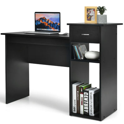 Computer Desk PC Laptop Table with Drawer and Shelf