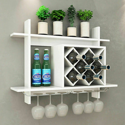 Wall Mount Wine Rack Organizer