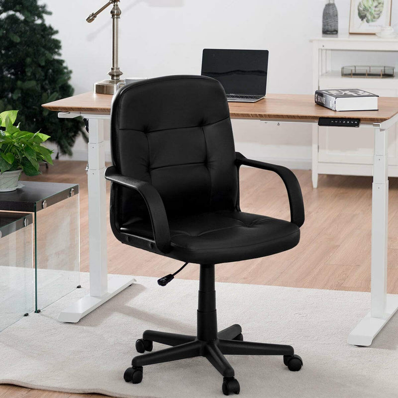 Ergonomic Mid-back Executive Office Chair Swivel Computer Chair