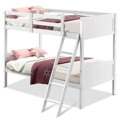 Wooden Bunk Beds Convertable 2 Individual Beds