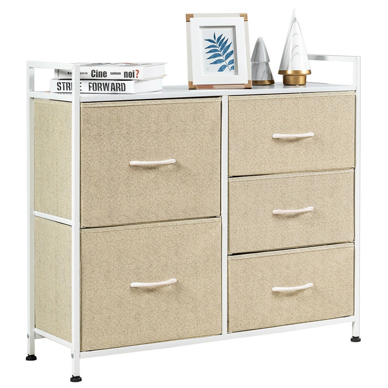 5 Dorm Room Unit Side Drawers Storage