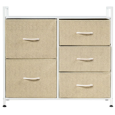 5 Dorm Room Unit Side Drawers Storage