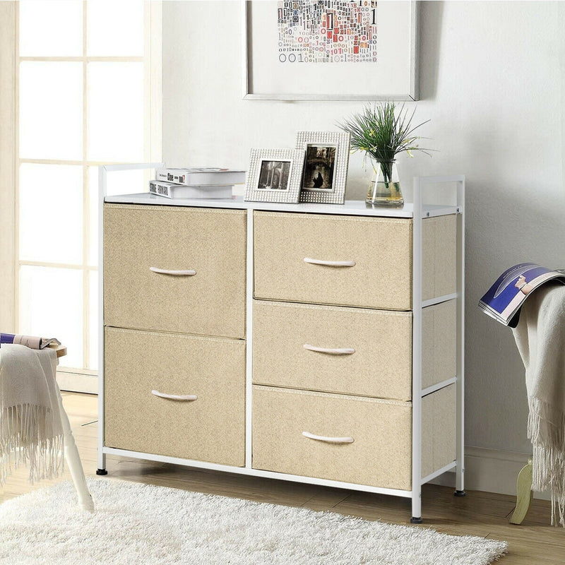 5 Dorm Room Unit Side Drawers Storage