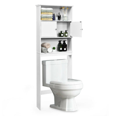 Multifunctional Bathroom Cabinet over-the-Toilet Shelf Storage Rack