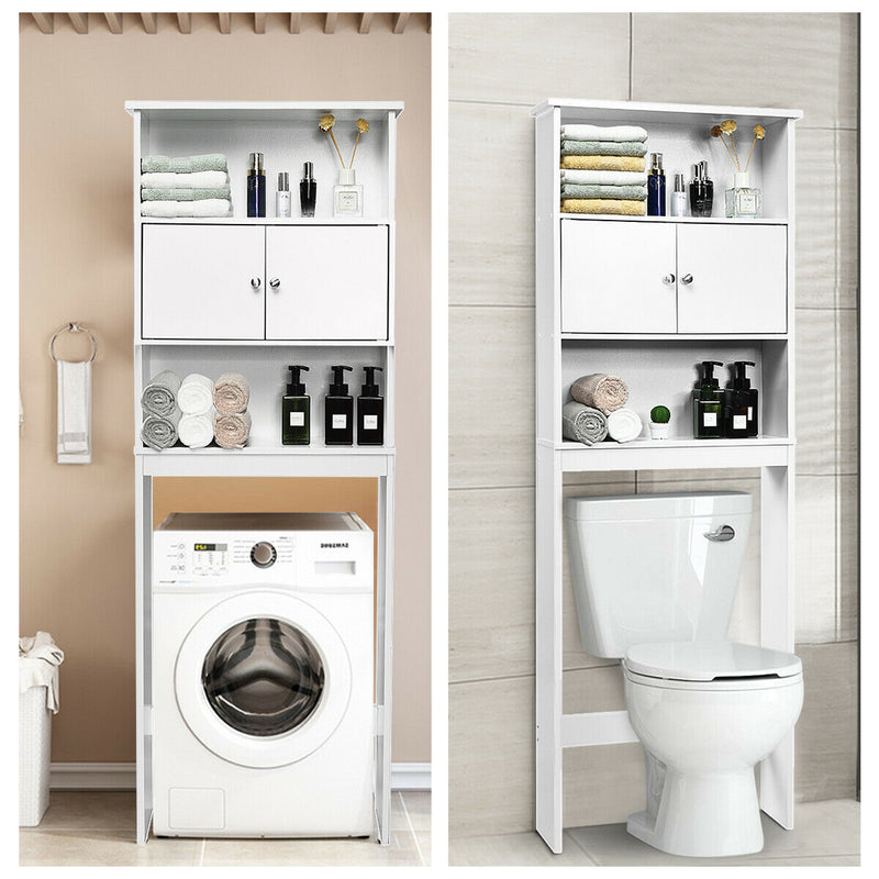 Multifunctional Bathroom Cabinet over-the-Toilet Shelf Storage Rack