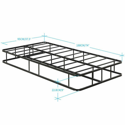 9 inch High Profile Smart Box Spring Mattress Foundation Twin Size