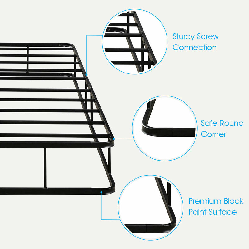 9 inch High Profile Smart Box Spring Mattress Foundation Twin Size