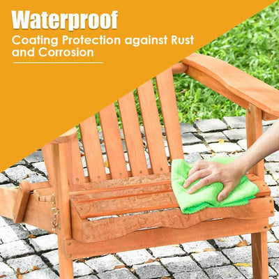 Eucalyptus Chair Foldable Outdoor Wood Lounger Chair