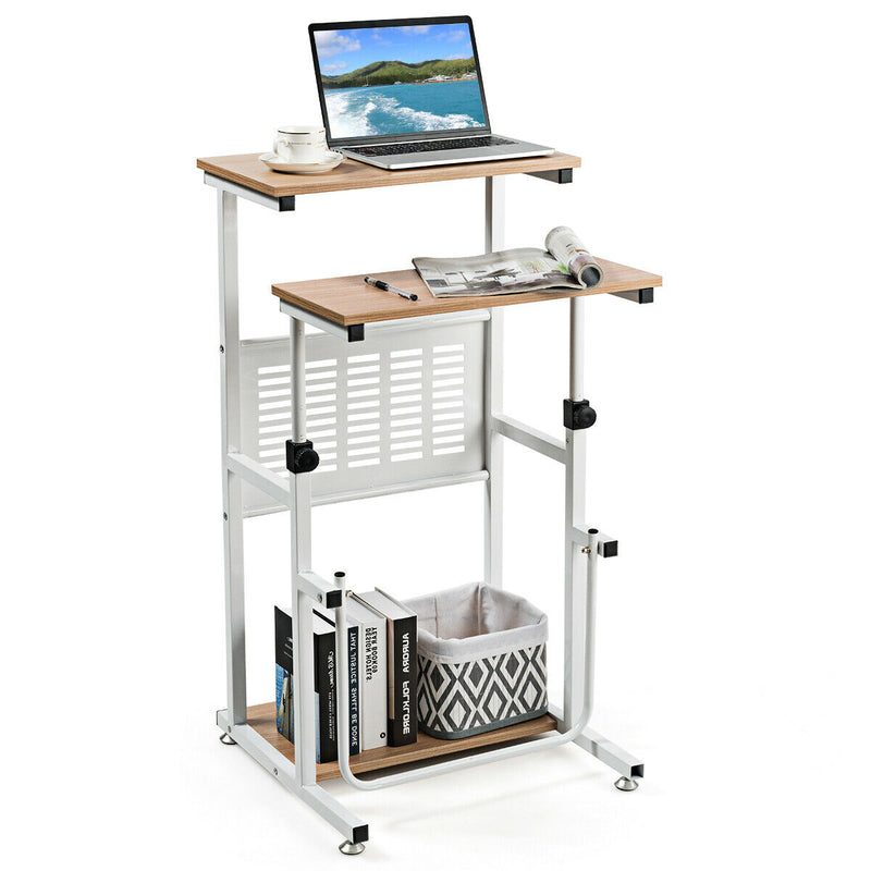 Height Adjustable Stand Up Desk Computer Workstation